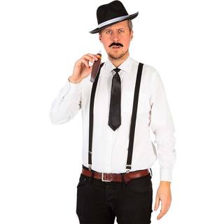 Klassisk gangster udklædnings kit