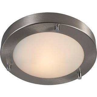 Moderne loftlampe stål IP44 - Yuma 18