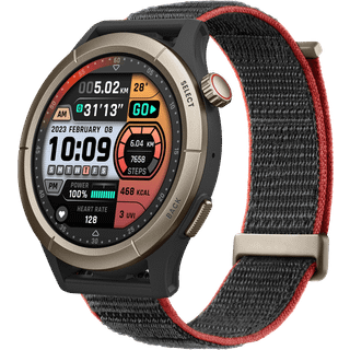 Amazfit Cheetah Pro 47mm - Run Track Black (Titanium Alloy Bezel)