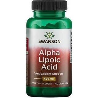 Alpha-liponsyre, 600 mg - 60 kapsler