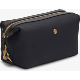 Mismo M/S Nylon Washbag Navy/Dark Brown