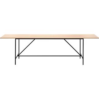 Karakter - Cache Dining Table 180 cm, Oak/Black - Spiseborde - Paul McCobb - Træ farvet,Sort - Metal/Træ