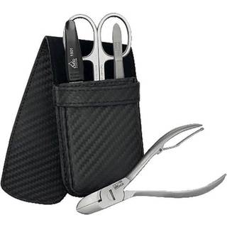 ERBE Erbe Manicure Etuis Carbon lommeetui, 4-delt 1 Stk. (627,00 kr / 1 stk.) - 1 Stk.