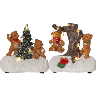 Star Trading - Tedville - Juledekoration med LED