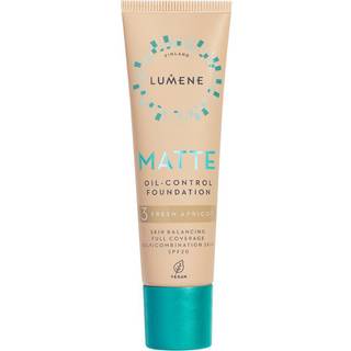 Lumene Matte Oil-Control Foundation SPF20 3 Fresh Apricot 30 ml