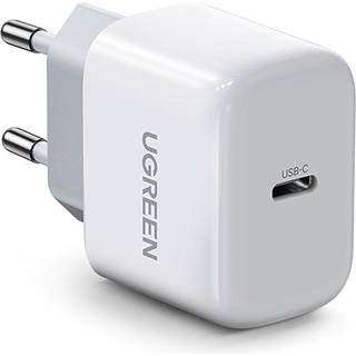 UGREEN Mini USB-C 20W PD Wall Charger EU White