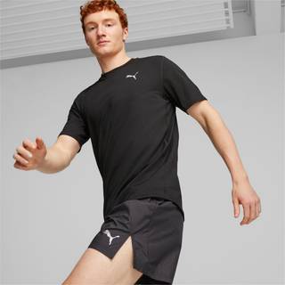 Puma Run Cloudspun Running Shirt Men - Black, Size XXL - black