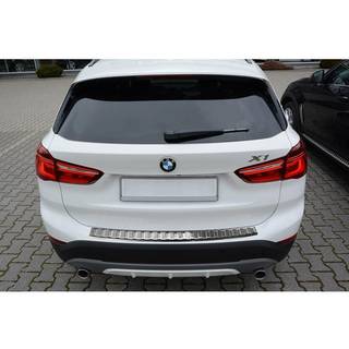 Læssekantbeskytter - BMW X1 (F48) Facelift 2015->, Facelift 2019-> Rustfrit Stål - Børstet Stål