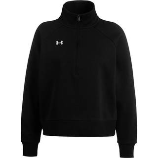 Under Armour Women's Rival Fleece HZ Sweatere Damer størrelse XXL - Regular farve sort