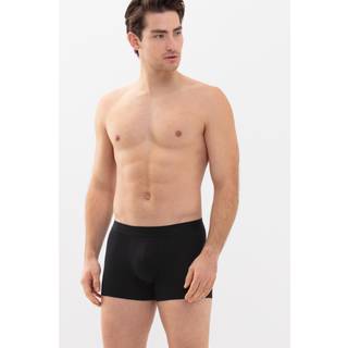 Mey Herren Shorty schwarz Baumwolle & Mix unifarben