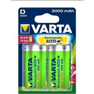 Varta Power Accu D / R20 / Mono (2 Stk.) 3000mAh batteri