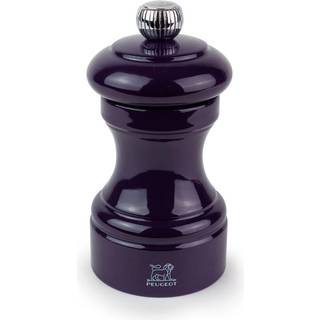 Peugeot Bistrorama Salzmühle 10 cm Buchenholz aubergine lackiert - Stahlmahlwerk - Lila