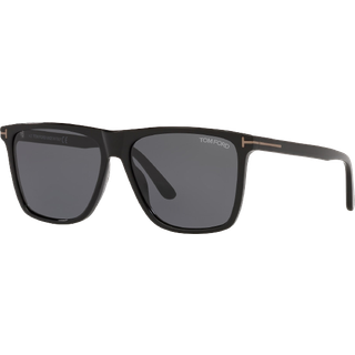 Tom Ford FT0832-N FLETCHER 01A 59 Solbriller Mænd Black - Shiny Black - 59mm
