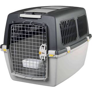 Trixie Gulliver 5 transport box M: 58 × 60 × 79 cm light grey/dark grey