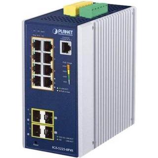 PLANET IP30 Industrial L2+/L4 8-Port