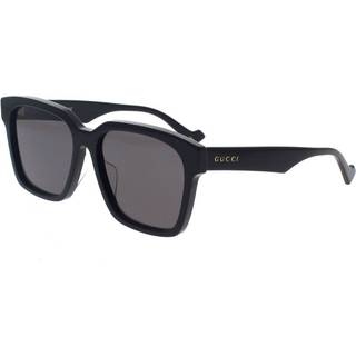 Gucci GG0965SA Asian Fit 001 57 Solbriller Mænd Black - Black - 57mm