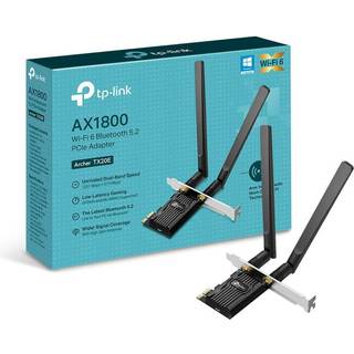 TP-Link Archer TX20E AX1800 Dual-Band Wi-Fi 6 Bluetooth 5.2 PCIe netkort