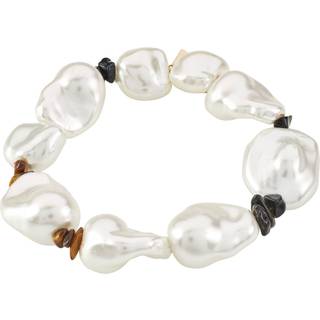 Pilgrim RHYTHM perle armbånd guldbelagt