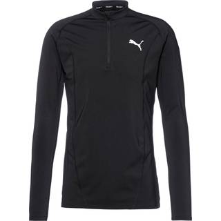 T-shirt Puma M Train Slim 1/2 Zip LongSleev 523800-01 Størrelse M