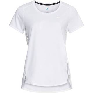 Odlo Zeroweight Chill-Tec Crew Neck Running Shirt Women - White, Size XL - white