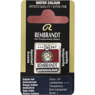 Rembrandt Løse Akvarelbrikker Indian Red (347)