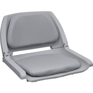 WISE 8WD139LS-717 St?bt fiskerb?ds?de med marine kvalitet pude puder gr? skall gr? pude