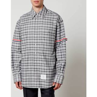 Thom Browne Checked cotton shirt - multicoloured - XL