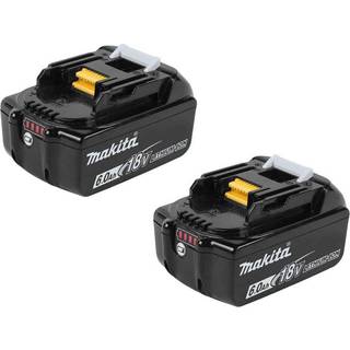 Makita akku batteripakke - BL1860B 18V 2 x 6,0Ah