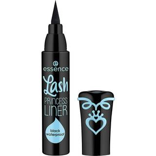 essence Lash PRINCESS Eyeliner med bred filttip Vandfast Skygge Black 3 ml - 3 ml