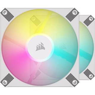 Corsair AF120 RGB Slim Computer case Fan 12 cm White 2 pc(s)