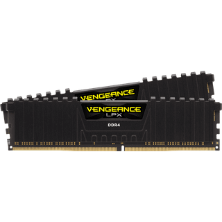 CORSAIR Vengeance LPX DDR4-2666 - 32GB - CL16 - Dual Channel (2 pcs) - Intel XMP - Sort