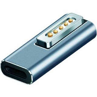 USB-C til Magsafe 2 Adapter PD 100W 4smarts - Sølv