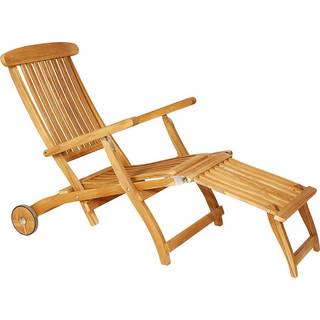 Dacore Boston Teak Dækstol m. Hjul