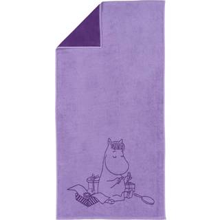 Moomin Arabia Mumi badehåndklæde 70x140 cm Snorkfrøkenen violet
