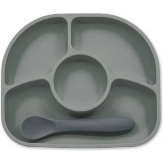 BBLÜV Yümi opdelt tallerken Grey 1 stk. - 1 stk.