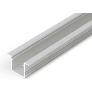 2m aluprofil SMART-IN10 AC2/Z - Ubehandlet aluminium, indbygget, LED skinne