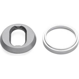 Habo Cylinderring universal, børstet aluminium