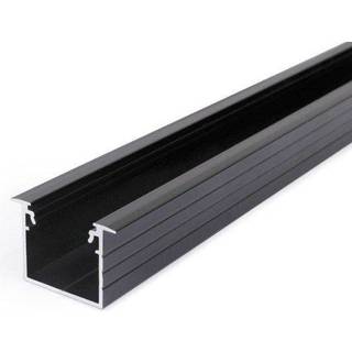 LED Profil LINEA-IN20 - 2m - Sort