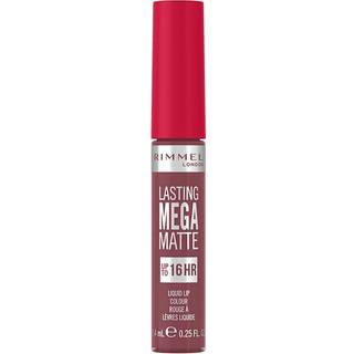 Rimmel Lasting Mega Matte Mat flydende læbestift 16t Skygge Ravishing Rose 7,4 ml - 7,4 ml