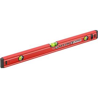 KAPRO SPIRIT Vaterpas 80 cm med 3 acryl-libeller