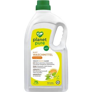 Planet Pure Vaskemiddel til farvet tøj med Orange Blossom - Økologisk og vegansk - 3 liter