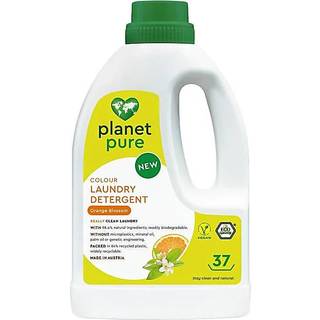 Planet Pure Vaskemiddel til farvet tøj med Orange Blossom - Økologisk og vegansk - 1,48 liter