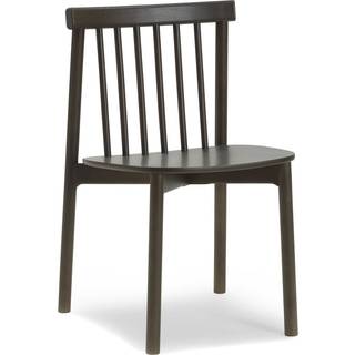 Normann Copenhagen Pind Spisebordsstol Brunbejdset Egetræ
