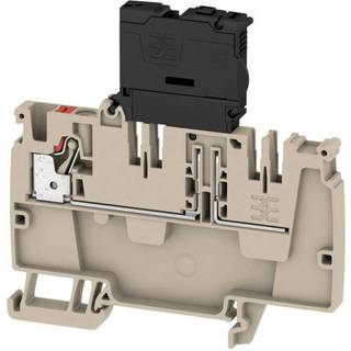 Weidmüller Push in distributionssklemme 4mm² beige