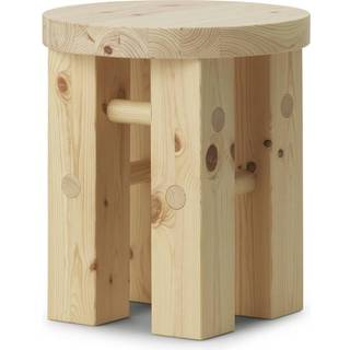 Normann Copenhagen - Fyr Stool - Pine - Taburetter - Yuchen Wu - Træ farvet - Træ