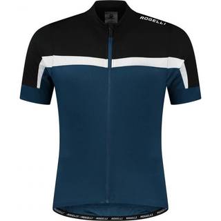 Rogelli Cykeltrøje SS Course Herre Sort/Blå