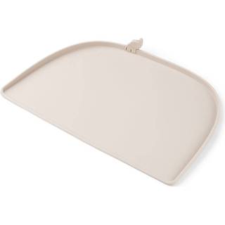 Done By Deer Elphee Dækkeserviet med Kant Silikone, Sand