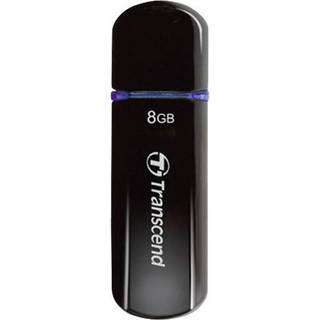Transcend JetFlash 600 Black - 8GB - 8GB - USB Stick