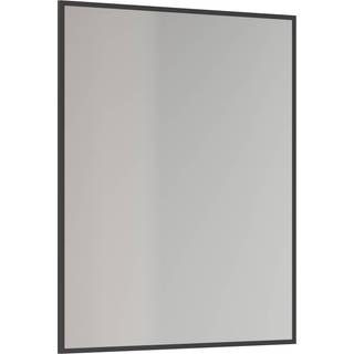 Scanbad Select spejl med sort ramme, 70,4 x 60,4 cm