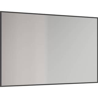 Scanbad Select spejl med sort ramme, 70,4 x 120,4 cm